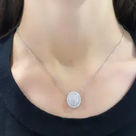 14K GOLD DIAMOND BEVERLY NECKLACE