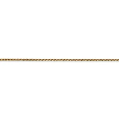 14KT GOLD 1.4MM CABLE CHAIN NECKLACE - 5 LENGTHS
