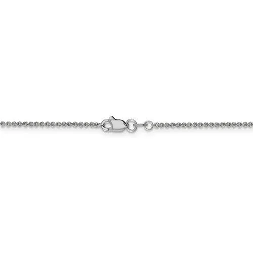 14KT GOLD 1.4MM CABLE CHAIN NECKLACE - 5 LENGTHS