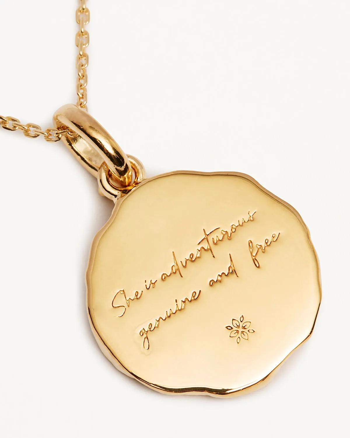 18k Gold Vermeil She is Zodiac Necklace - Sagittarius