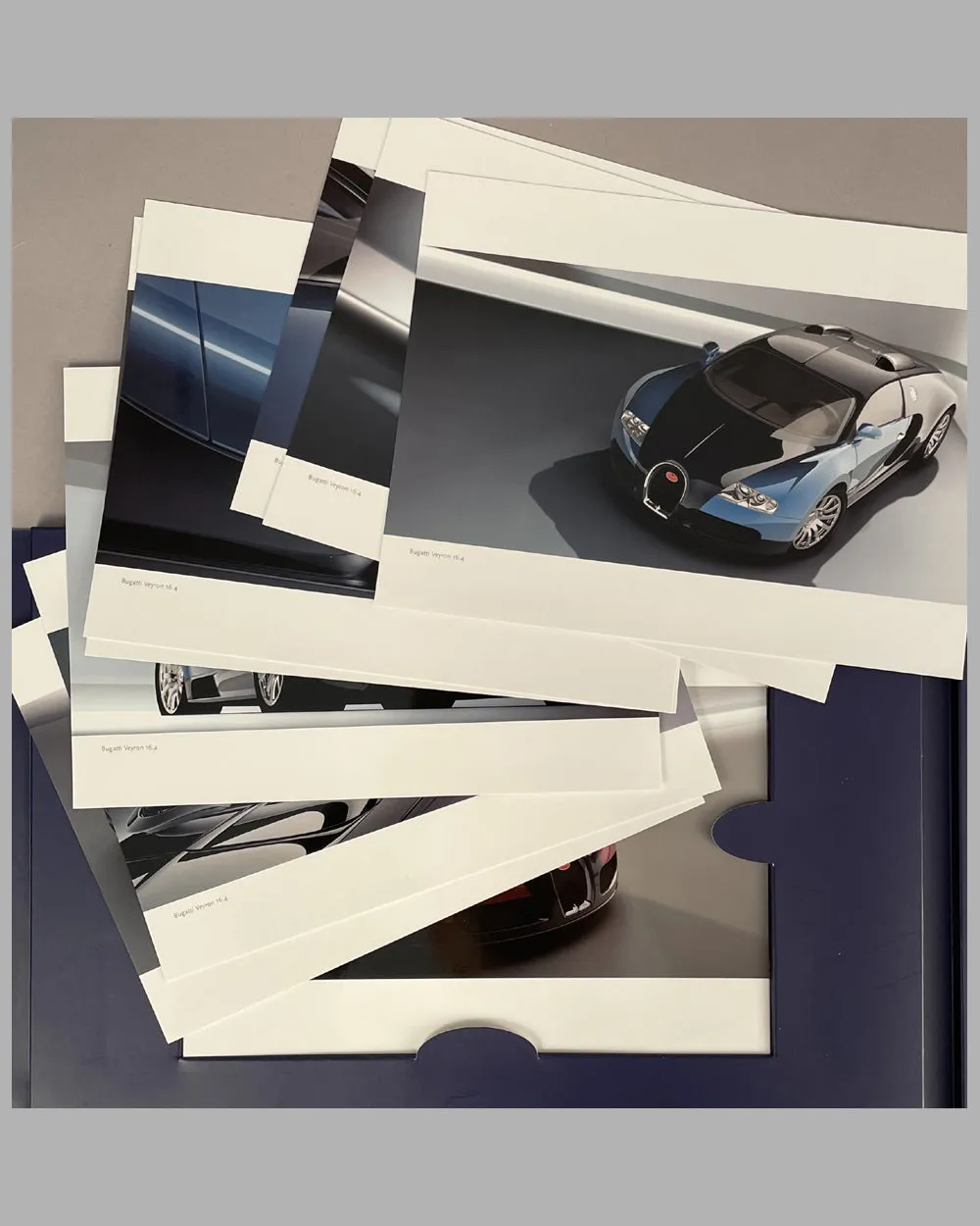 2003 Bugatti Veyron 16.4 factory sales brochure / press release
