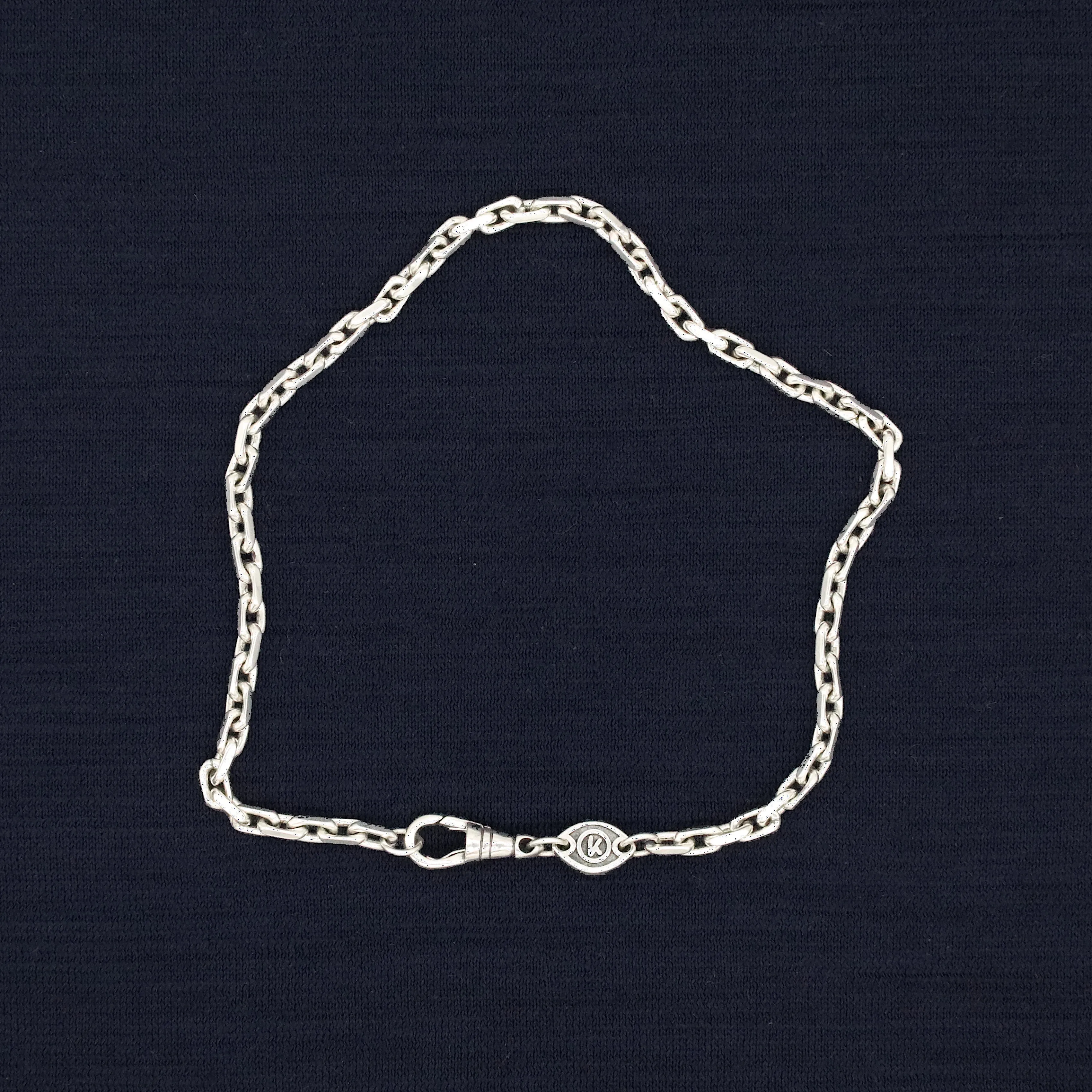 3mm Sterling Silver "Capri" Chain Bracelet