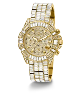 40th Anniversary Limited Edition GUESS Ladies Gold Tone Multi-function Watch