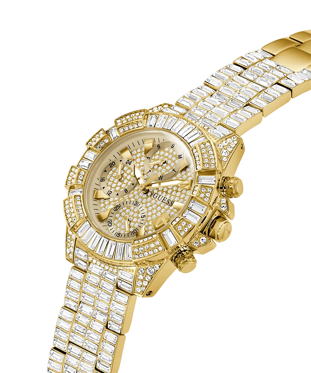 40th Anniversary Limited Edition GUESS Ladies Gold Tone Multi-function Watch