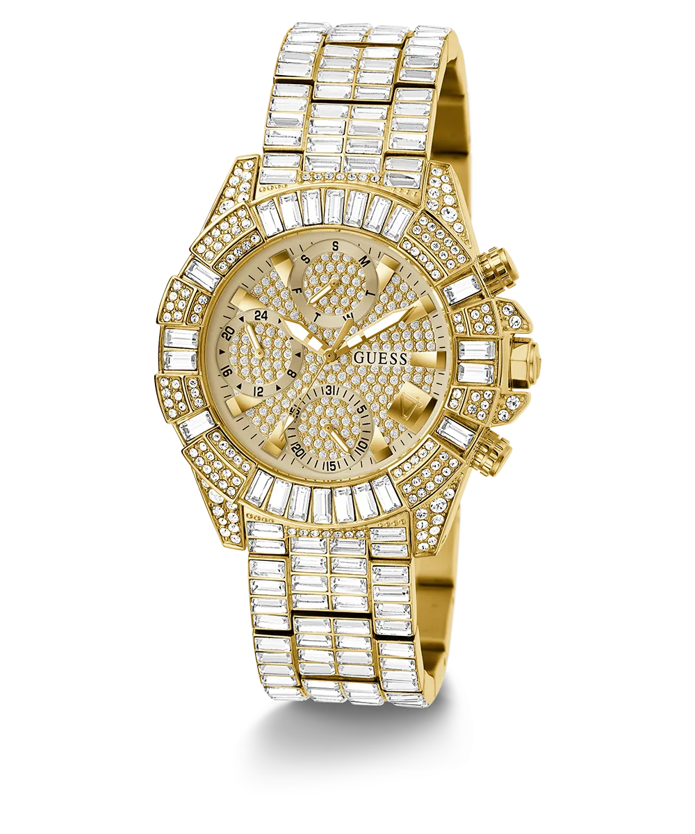 40th Anniversary Limited Edition GUESS Ladies Gold Tone Multi-function Watch