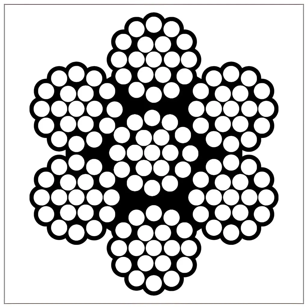 7/32" Galvanized Aircraft Cable
