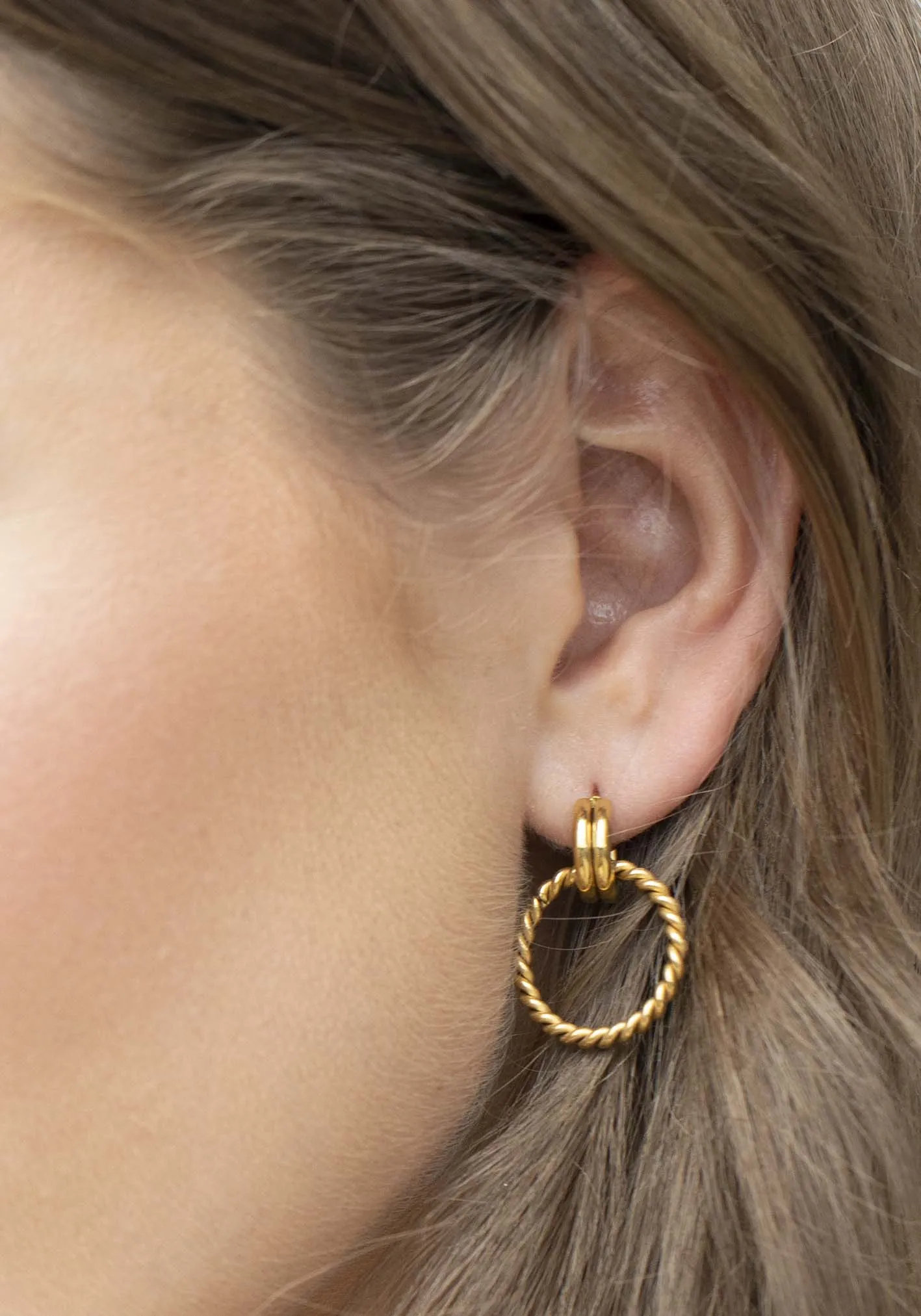 Adore You Gold Earrings