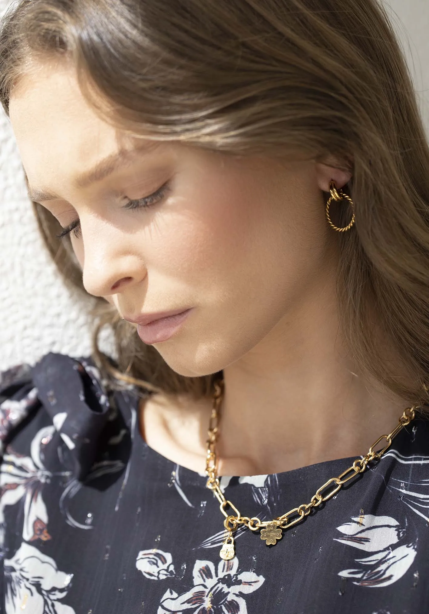 Adore You Gold Earrings
