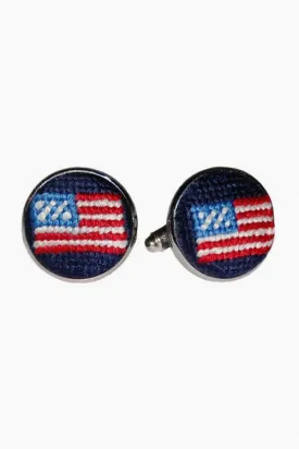 American Flag Cufflinks