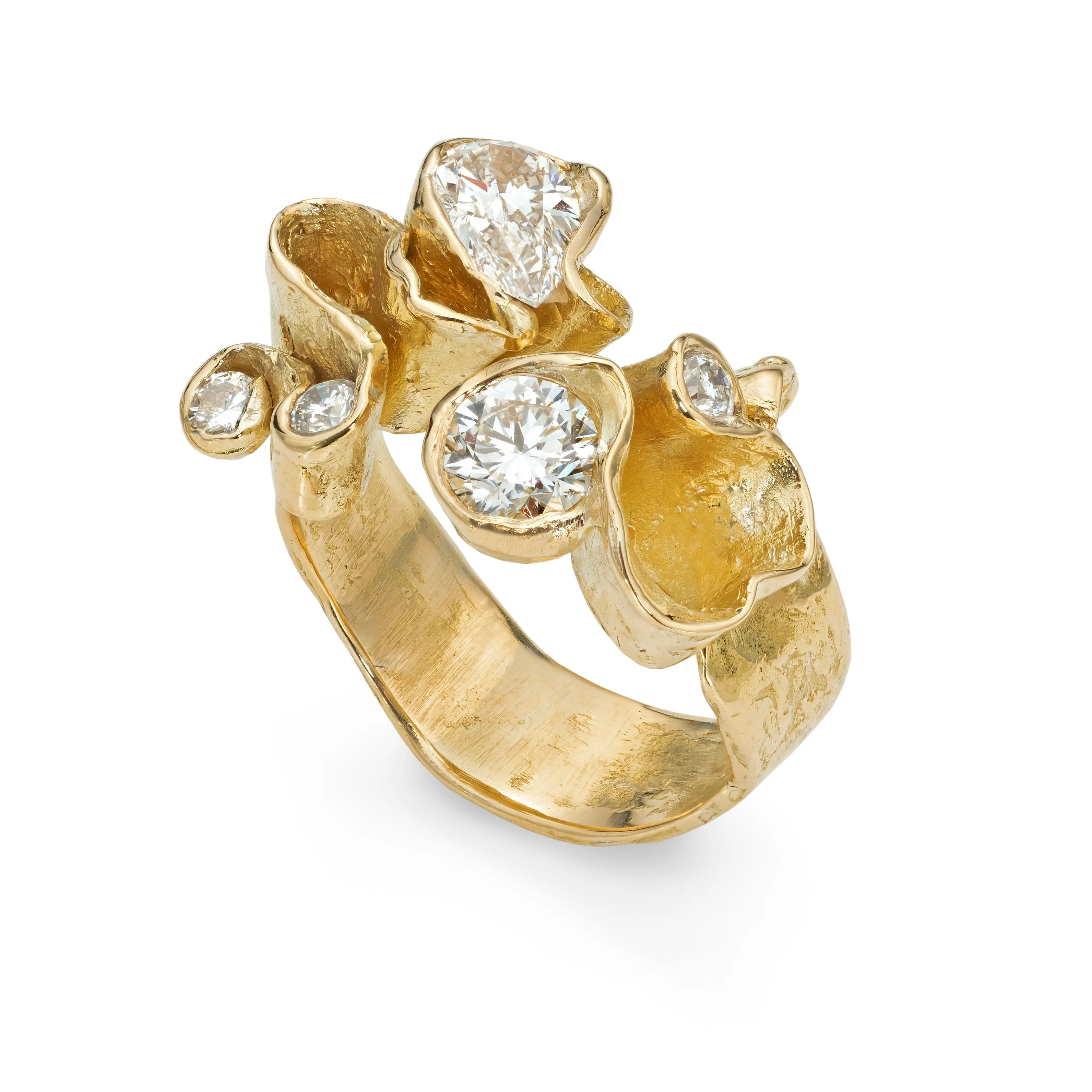 Bespoke Crested Kelp Ring