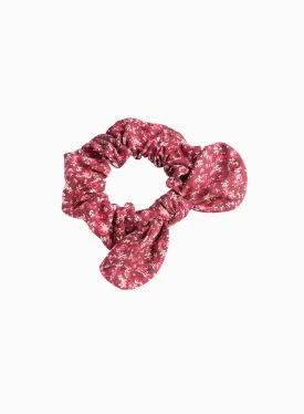 Bow Scrunchie in Red Bonnie