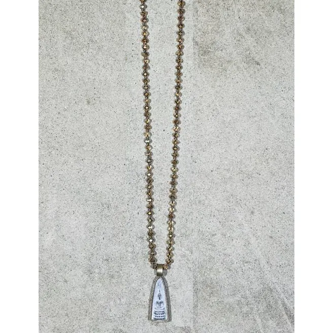 Buddha 27 Necklace in Gold