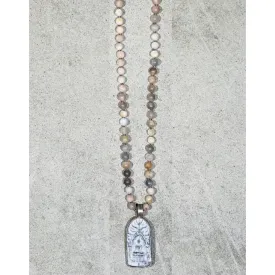Buddha 65 Necklace in Sunstone