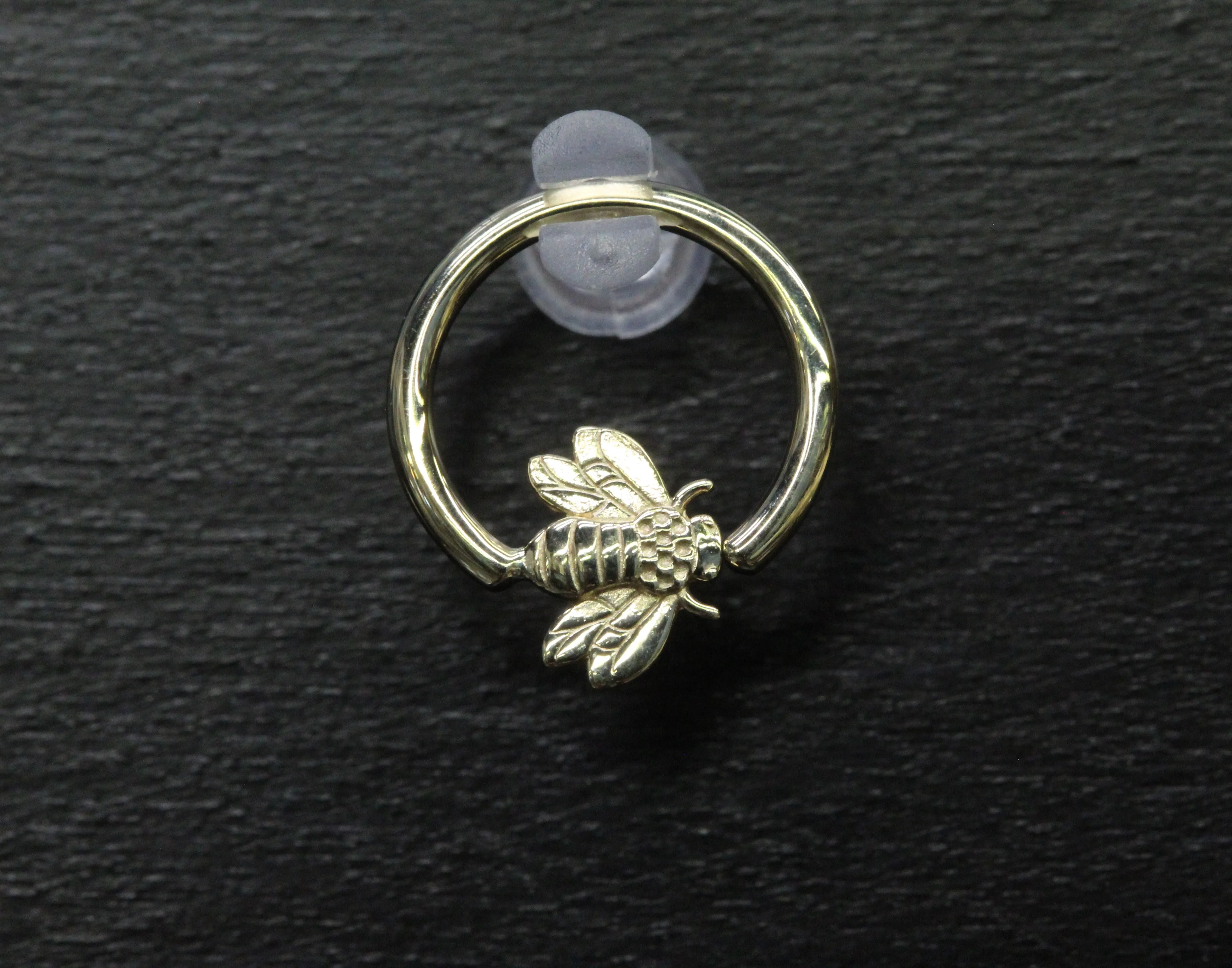 Bumble Bee Seamless Ring- Yellow Gold