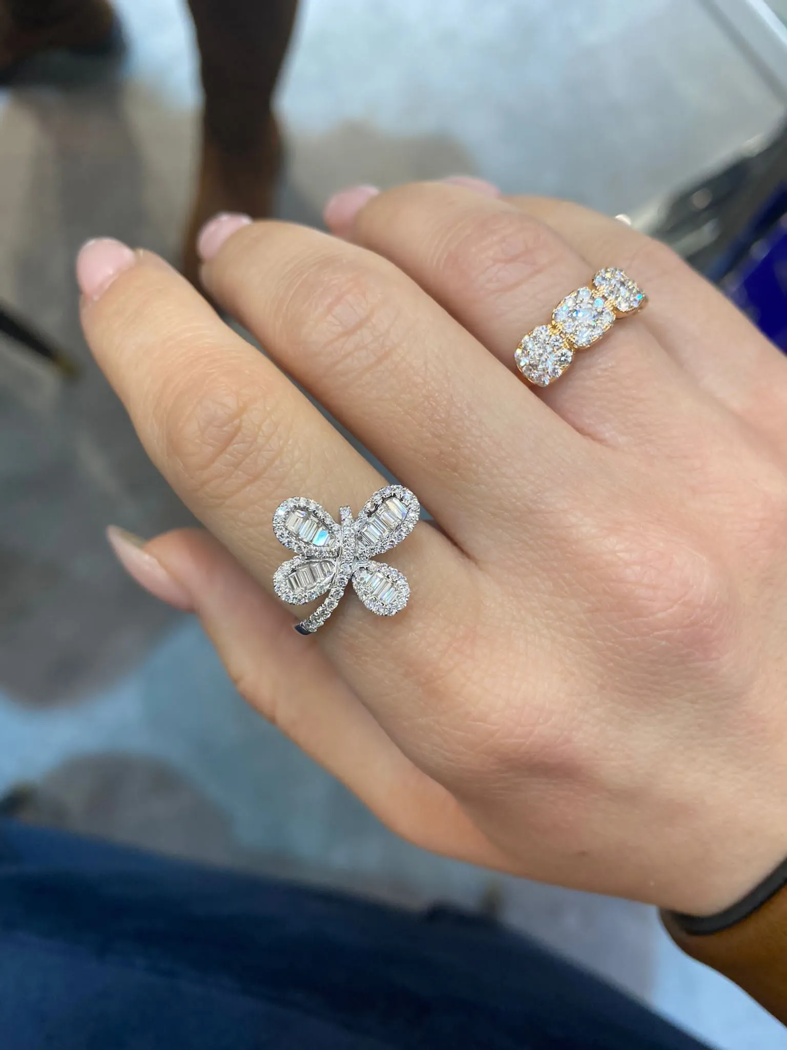 Butterfly Bague