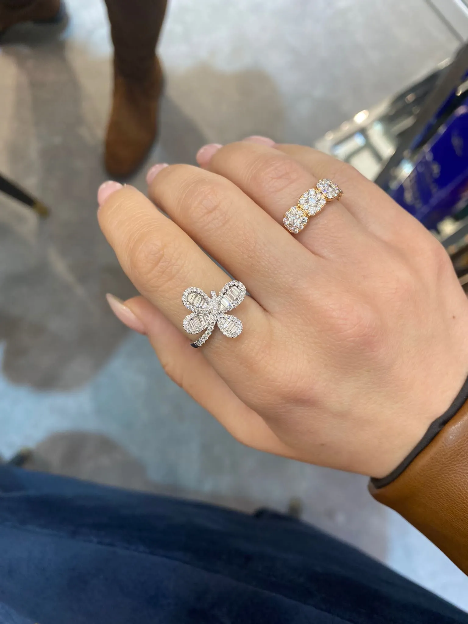 Butterfly Bague