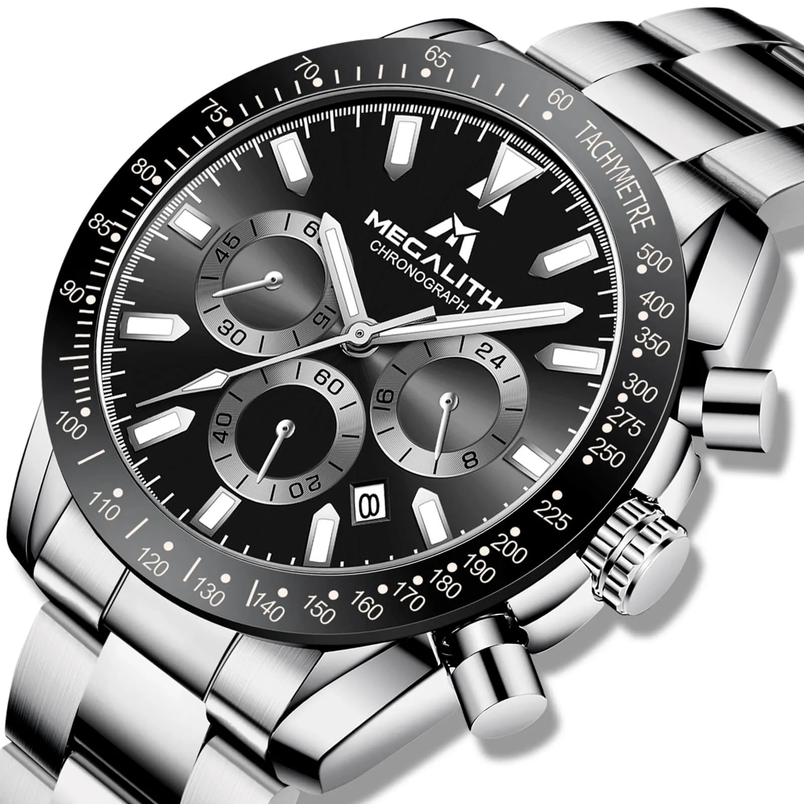 Chronograph Watch | Stainless Steel Band | 8273M