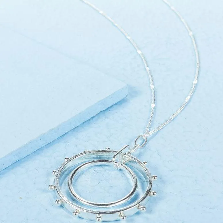 Dotti Dotted Long Circle Necklace
