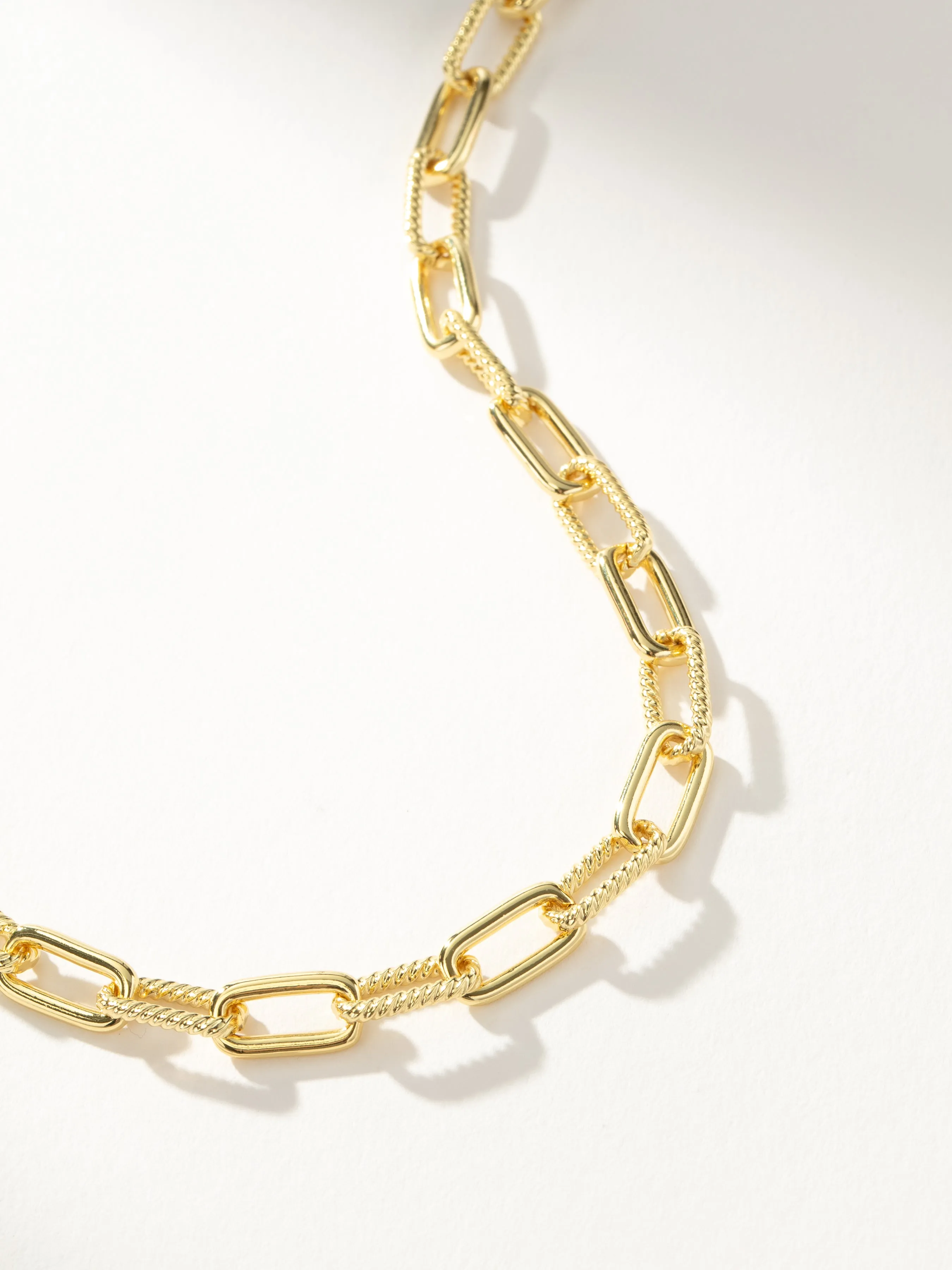 Double Linked Chain Necklace