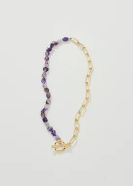 Elvas Necklace in Purple