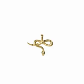 Emerald Eye Snake Amulet