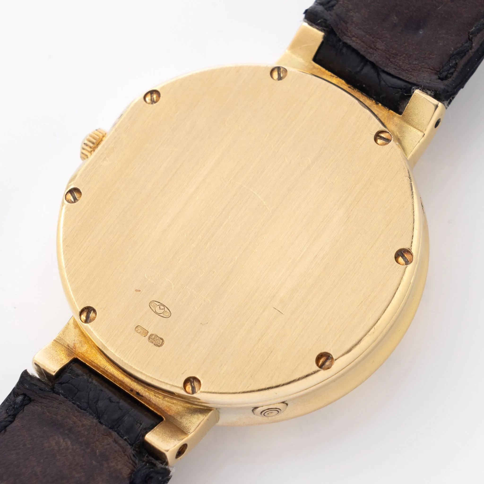 Gerald Genta "Success" Perpetual Calendar Moonphase 18kt Yellow Gold "Marble dial" Ref G2994.7