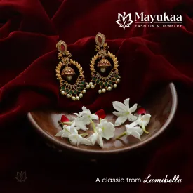 Gold Replica Earrings Design 2023