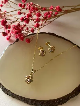 #GOLD2024 | 18K Multi-Tone Knot Jewelry