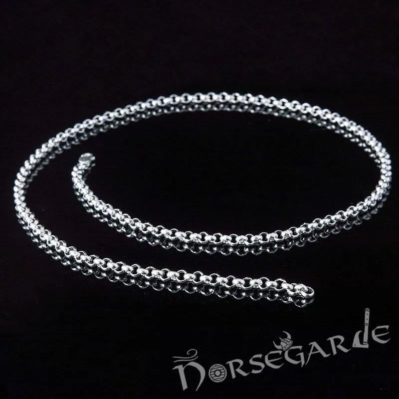 Handcrafted Chain Necklace - Sterling Silver