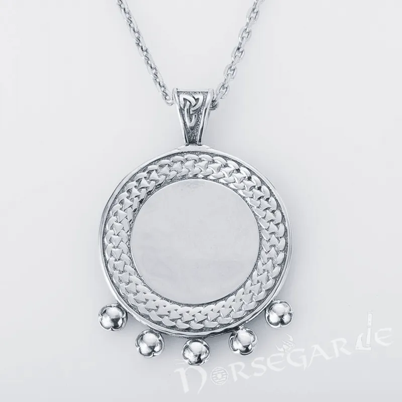 Handcrafted Freya's Wisdom Pendant - Sterling Silver
