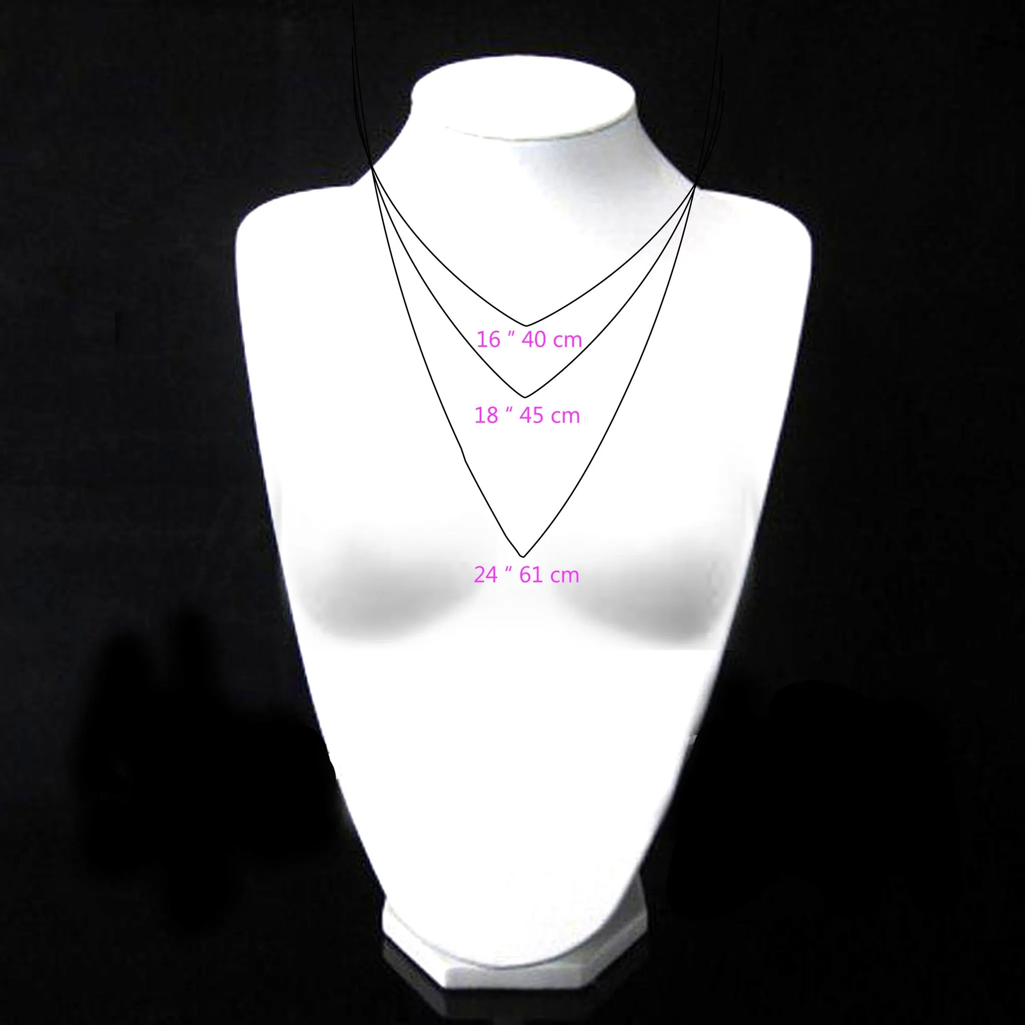 Helen Chain & Quill "Smile" Necklace