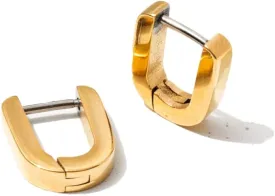 Hypoallergenic Titanium Mini Trendsetter Hoops | Gold Hoop Earrings for Women, Sensitive Ears | Trendy Earring Set