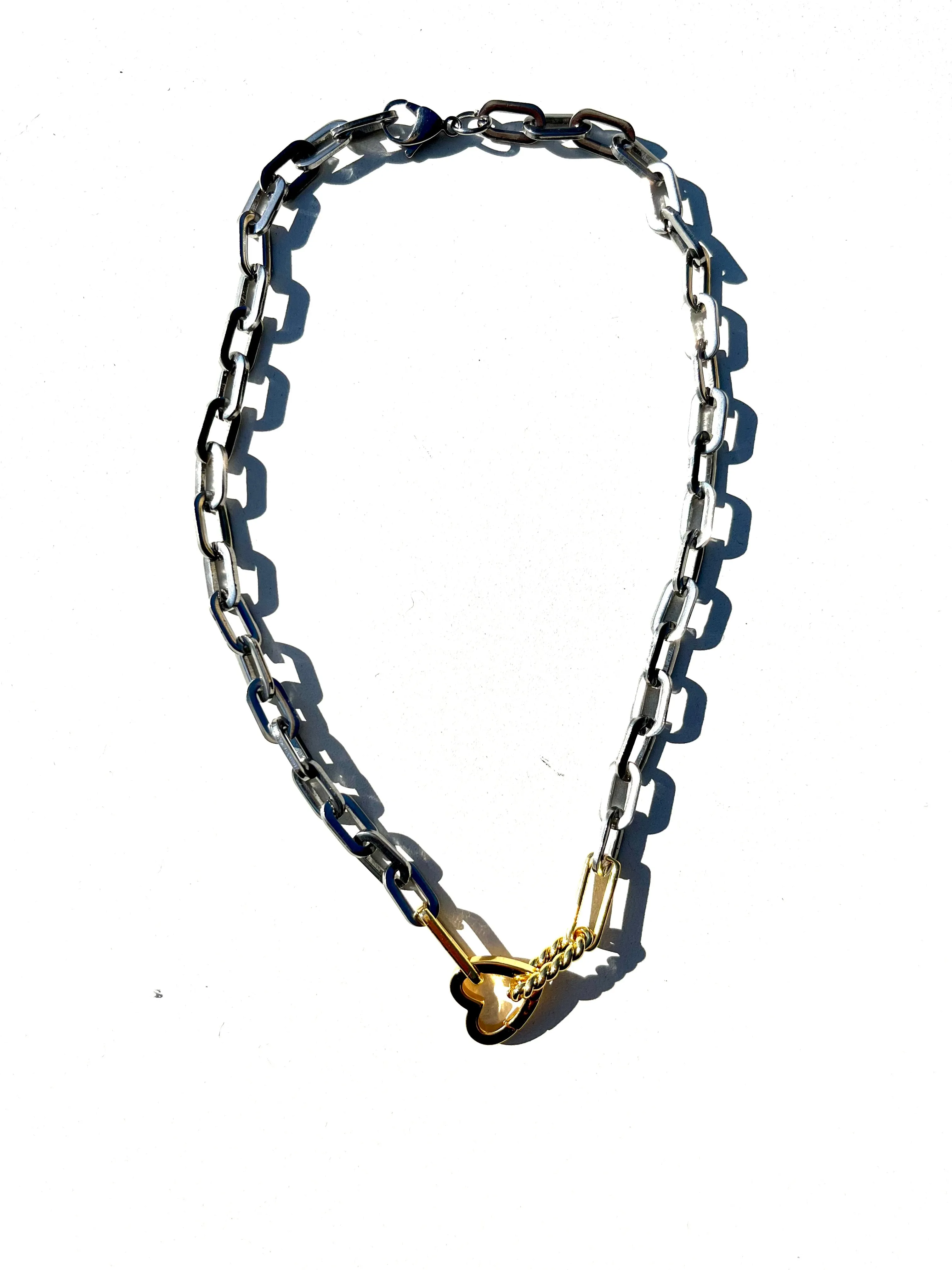 JASPER NECKLACE - SILVER