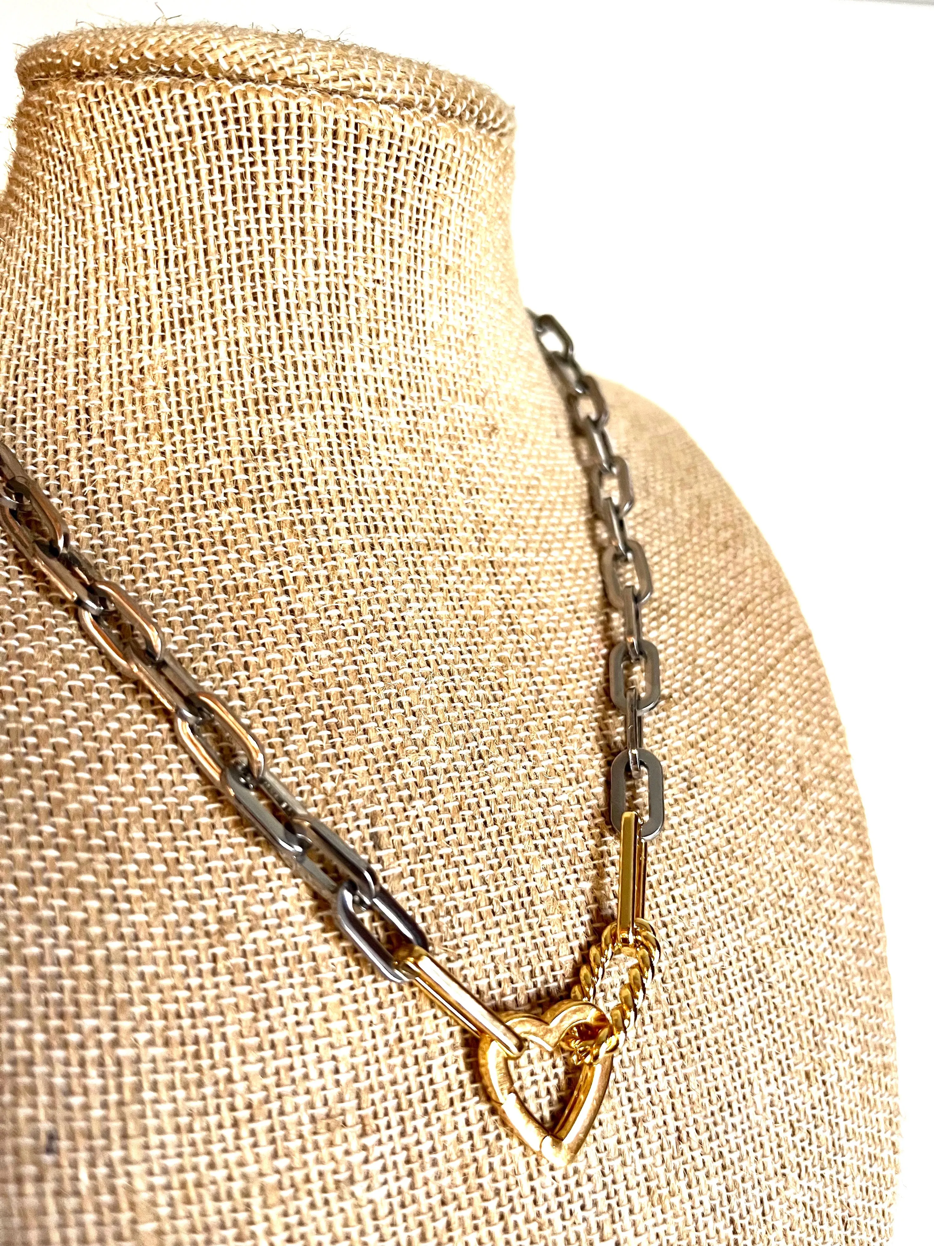 JASPER NECKLACE - SILVER