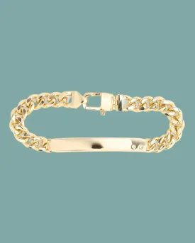 Julian ID Cuban Chain Bracelet