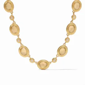 Julie Vos Tudor Stone Necklace, Iridescent Champagne