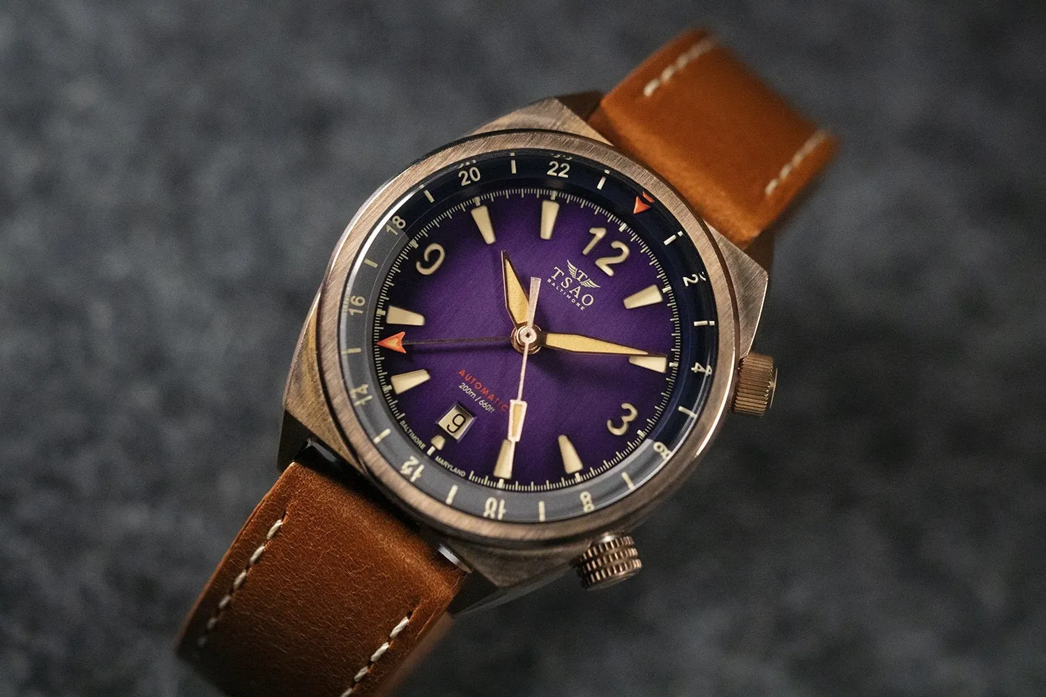 LEGACY BRONZE GMT - RAVEN