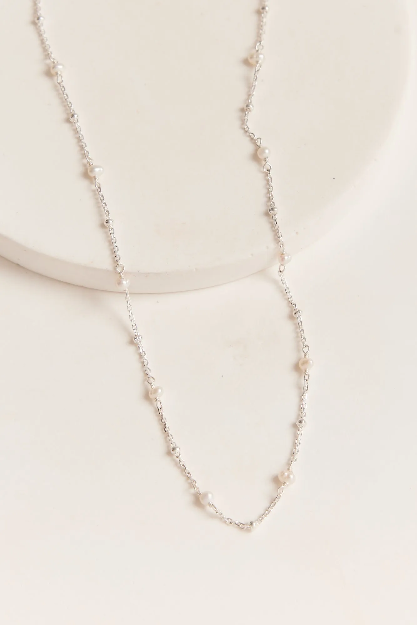 Lotte Necklace Silver