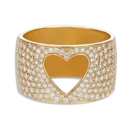 Love Pavé Diamond Ring