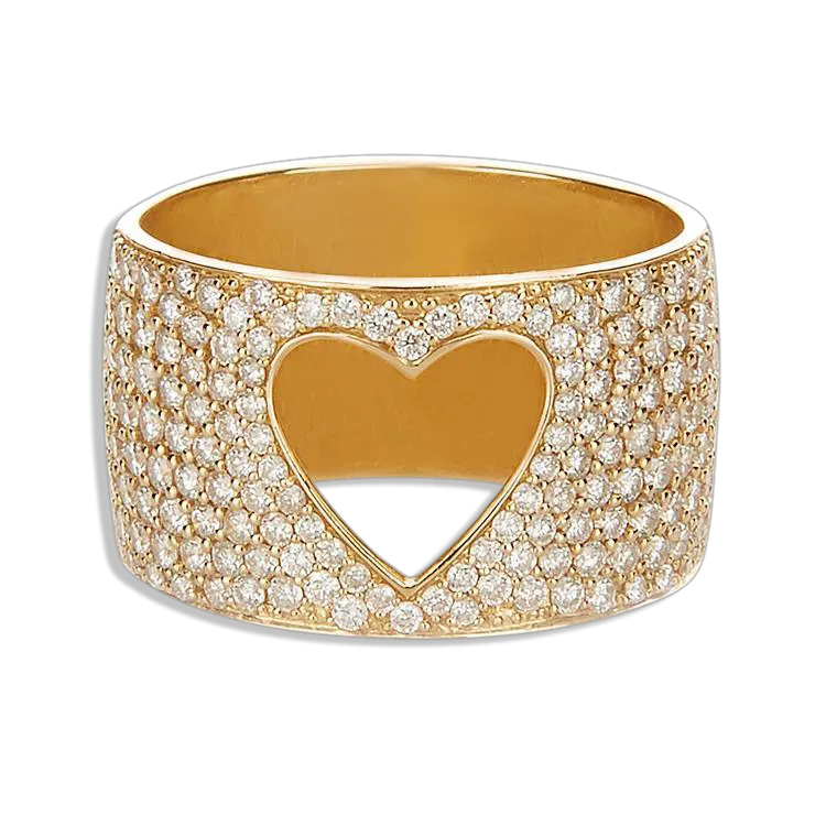 Love Pavé Diamond Ring