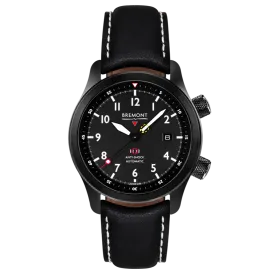 MBII Custom DLC, Black Dial with Titanium Barrel & Closed Case Back