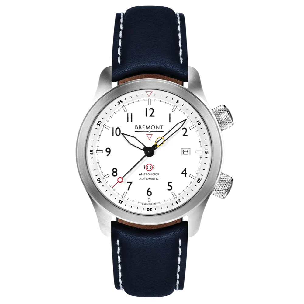 MBII Custom Stainless Steel, White Dial with Green Barrel & Open Case Back