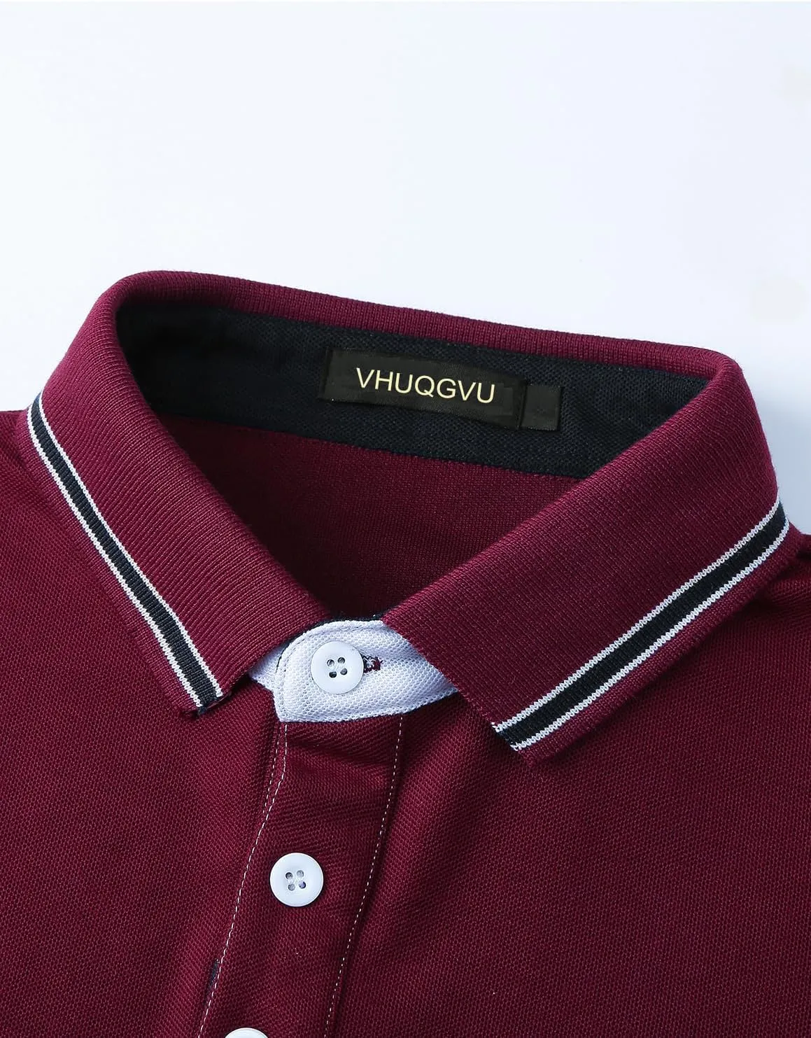 Mens Polo Shirts Short Sleeve Regular-Fit Quick-Dry Golf Polo Shirt Casual T Shirts Collared Shirts Short Sleeve