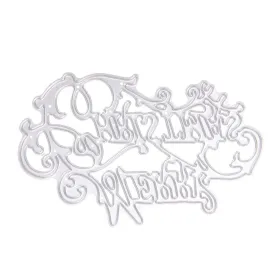 Merry Christmas Cutting  Dies Stencil For DIY Scrapbook Album Paper Card
