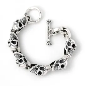 Mid Good Luck Skull Bracelet