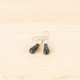 MMS5044 - Jade Teardrop Earrings Jaguar Green
