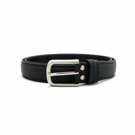 Nubuck Narrow Belt – Black