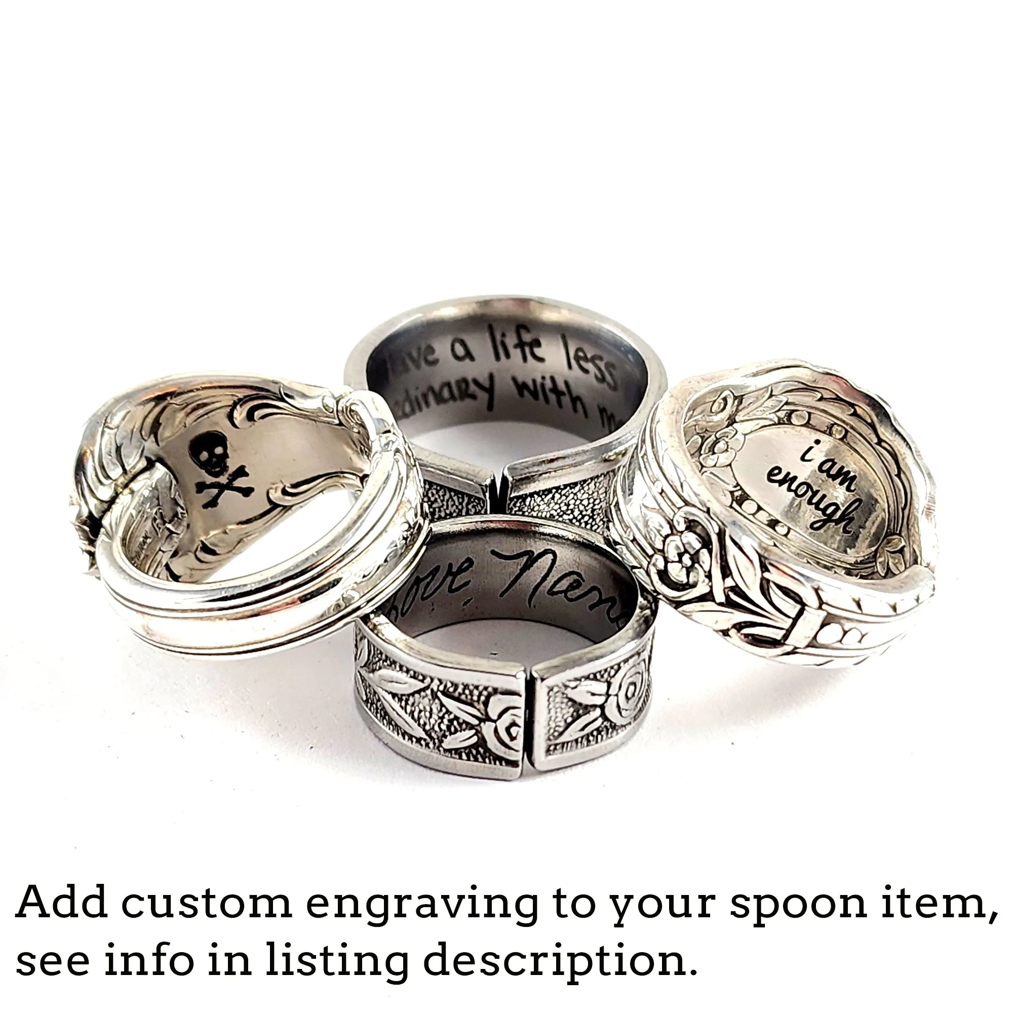 Oneida Kennett Stainless Steel Spoon Wrap Around Ring