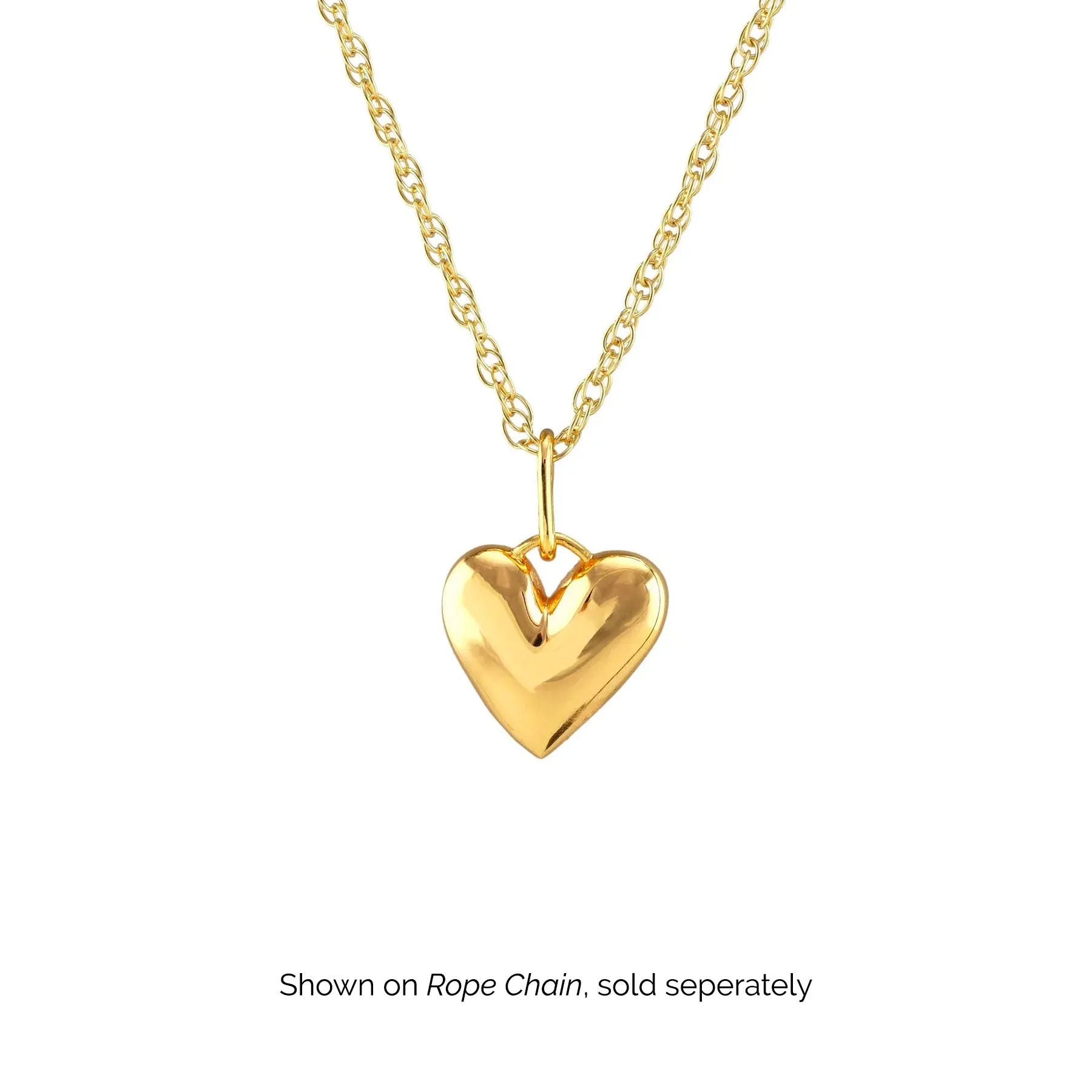 Puffy Heart Charm