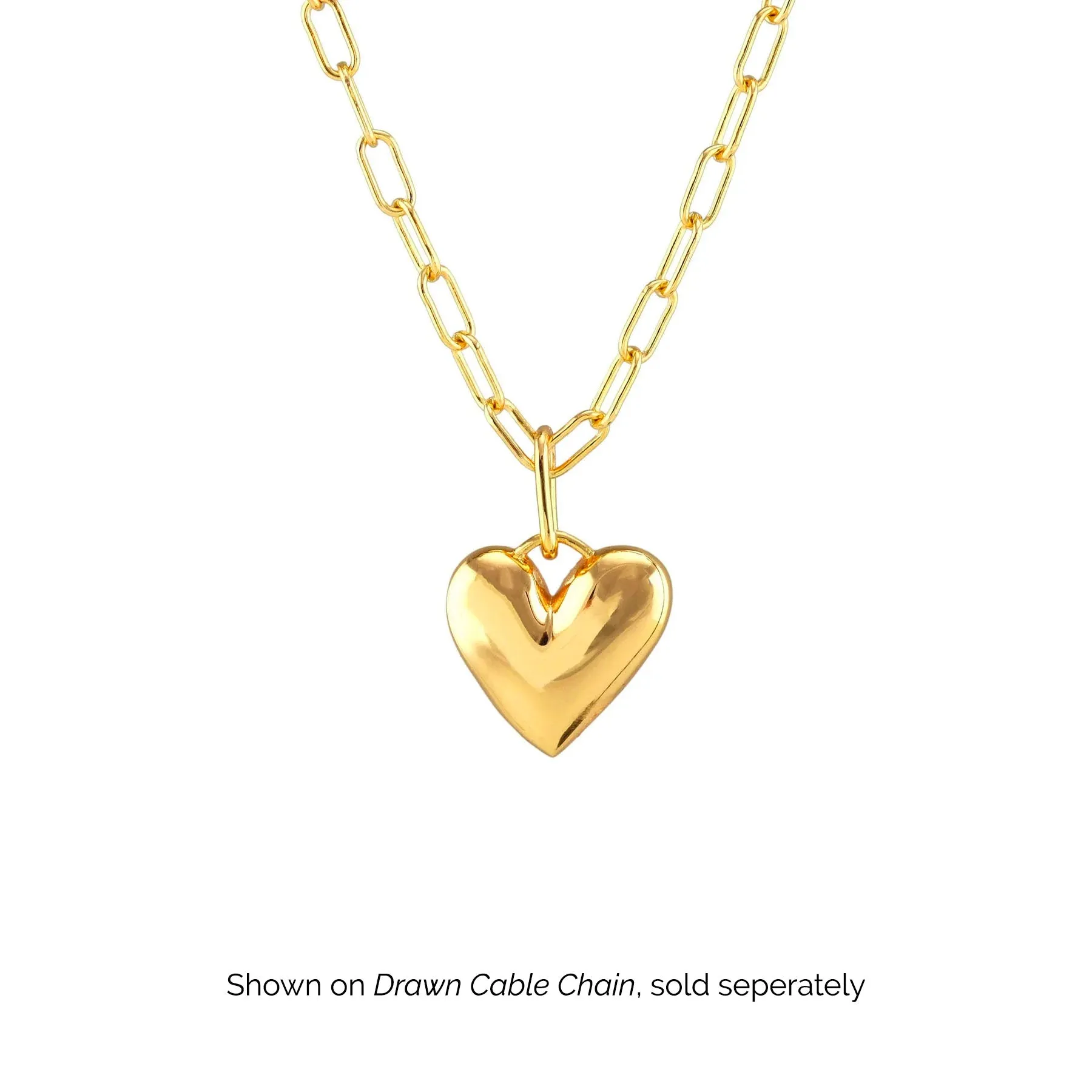 Puffy Heart Charm